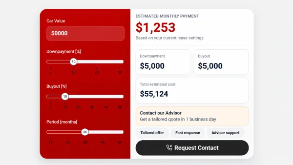 Car Lease Calculator