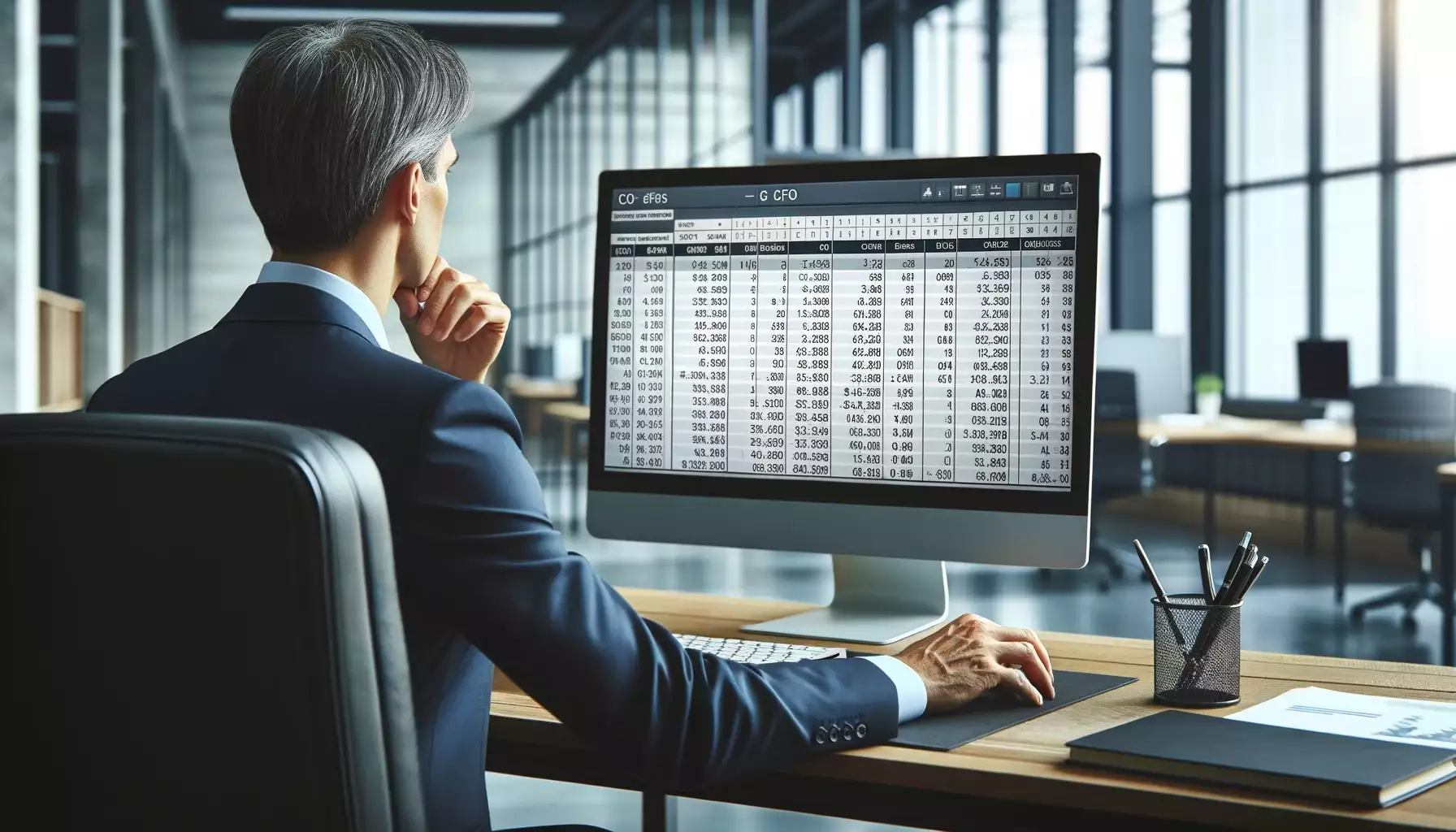 CFO at work